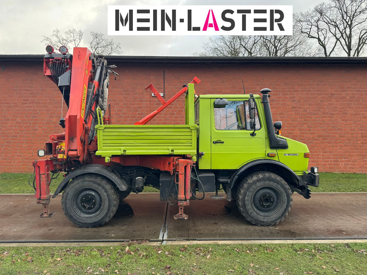 Unimog U 1650 PK 10500 Kran 15 m max. 3,9 t Seilwinde - Kamion sa dizalicom: slika 5 Unimog U 1650 PK 10500 Kran 15 m max. 3,9 t Seilwinde - Kamion sa dizalicom: slika 5