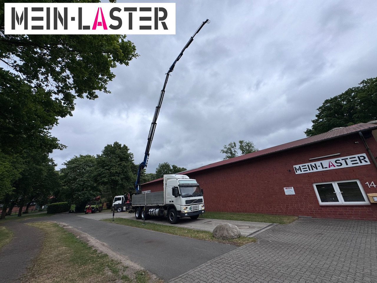 Volvo FM12 380 PK 27000D 24,5m 5+6 Deutscher LKW - Kamion sa dizalicom: slika 2 Volvo FM12 380 PK 27000D 24,5m 5+6 Deutscher LKW - Kamion sa dizalicom: slika 2