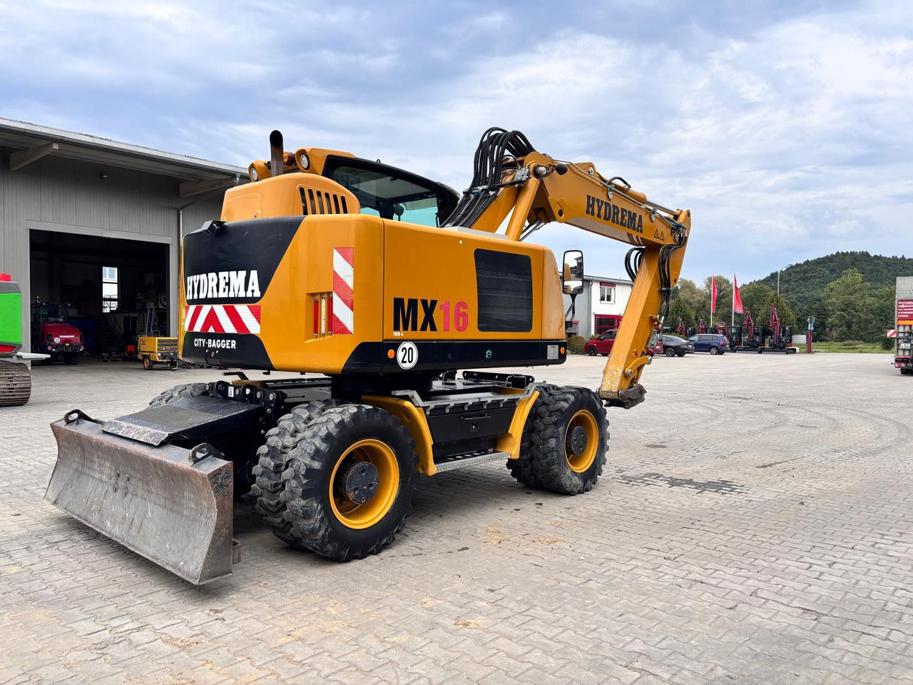 Hydrema MX 16 - Bager točkaš: slika 3 Hydrema MX 16 - Bager točkaš: slika 3