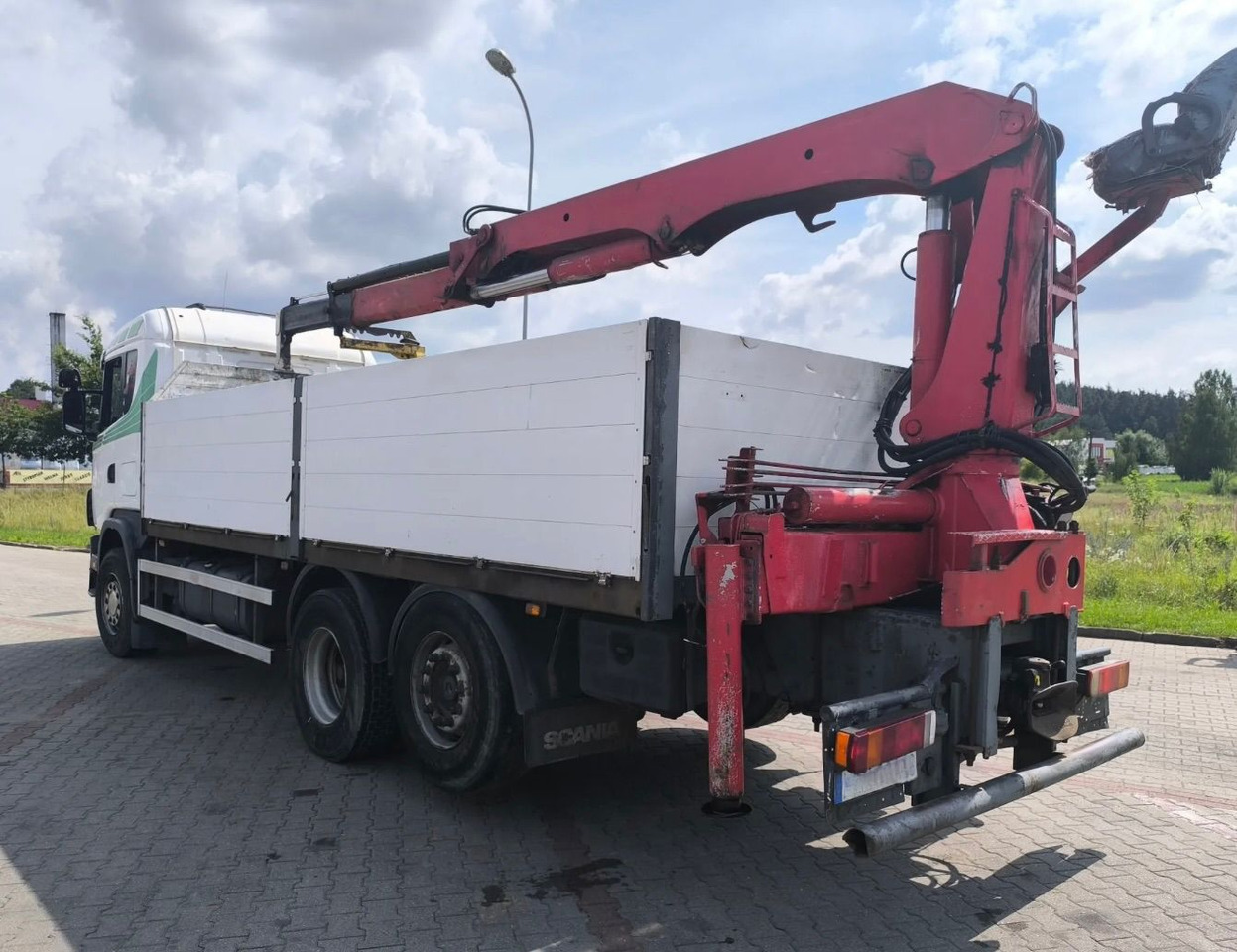 SCANIA 144.460 - Kamion sa tovarnim sandukom, Kamion sa dizalicom: slika 5 SCANIA 144.460 - Kamion sa tovarnim sandukom, Kamion sa dizalicom: slika 5