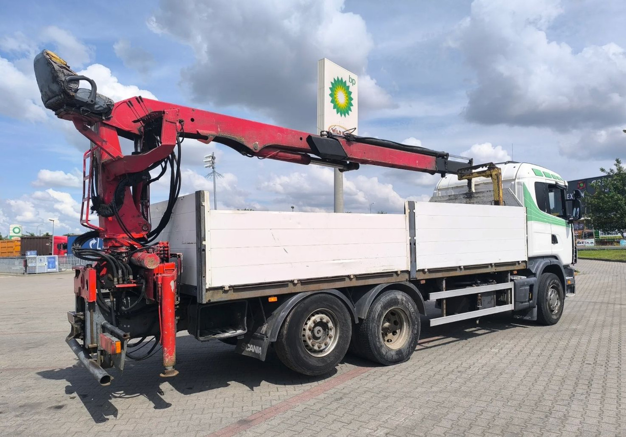 Kamion sa tovarnim sandukom, Kamion sa dizalicom SCANIA 144.460: slika 7