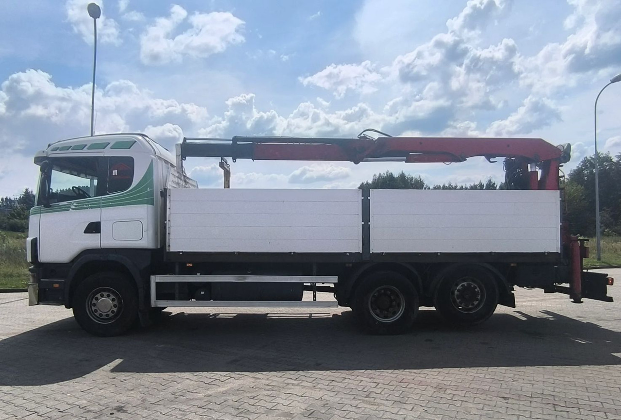 SCANIA 144.460 - Kamion sa tovarnim sandukom, Kamion sa dizalicom: slika 4 SCANIA 144.460 - Kamion sa tovarnim sandukom, Kamion sa dizalicom: slika 4