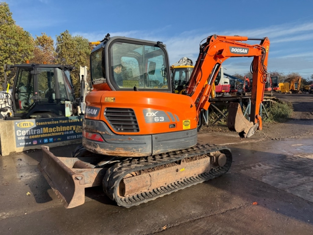 Doosan DX 63-3 - Mini bager: slika 3 Doosan DX 63-3 - Mini bager: slika 3