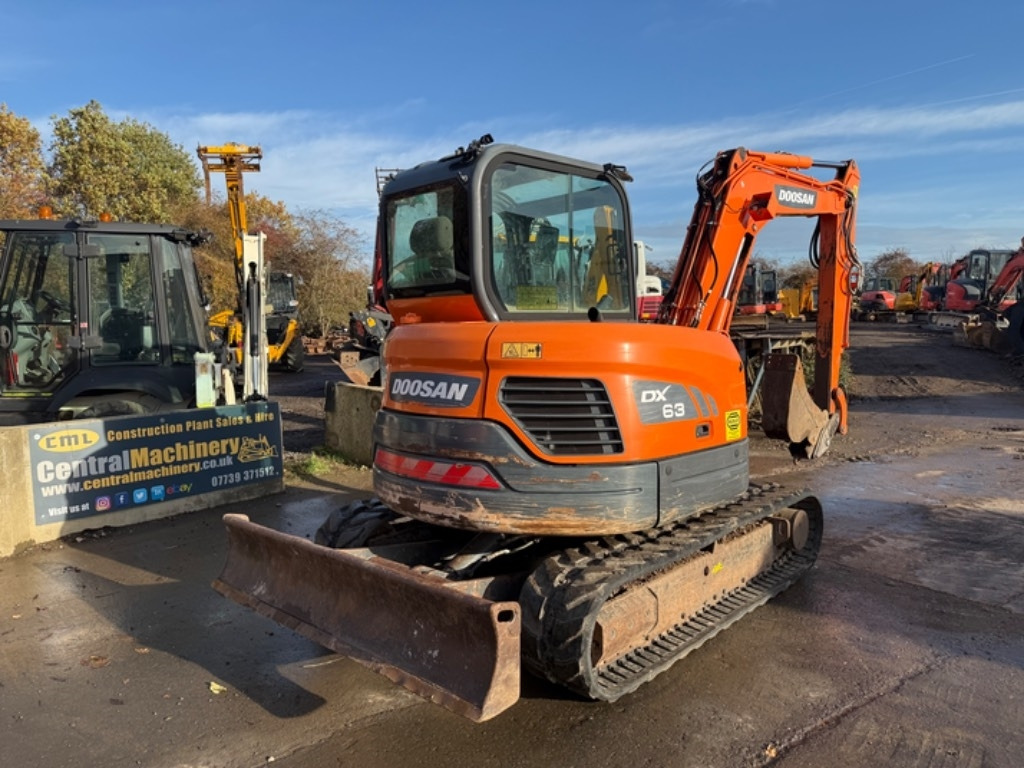 Doosan DX 63-3 - Mini bager: slika 4 Doosan DX 63-3 - Mini bager: slika 4