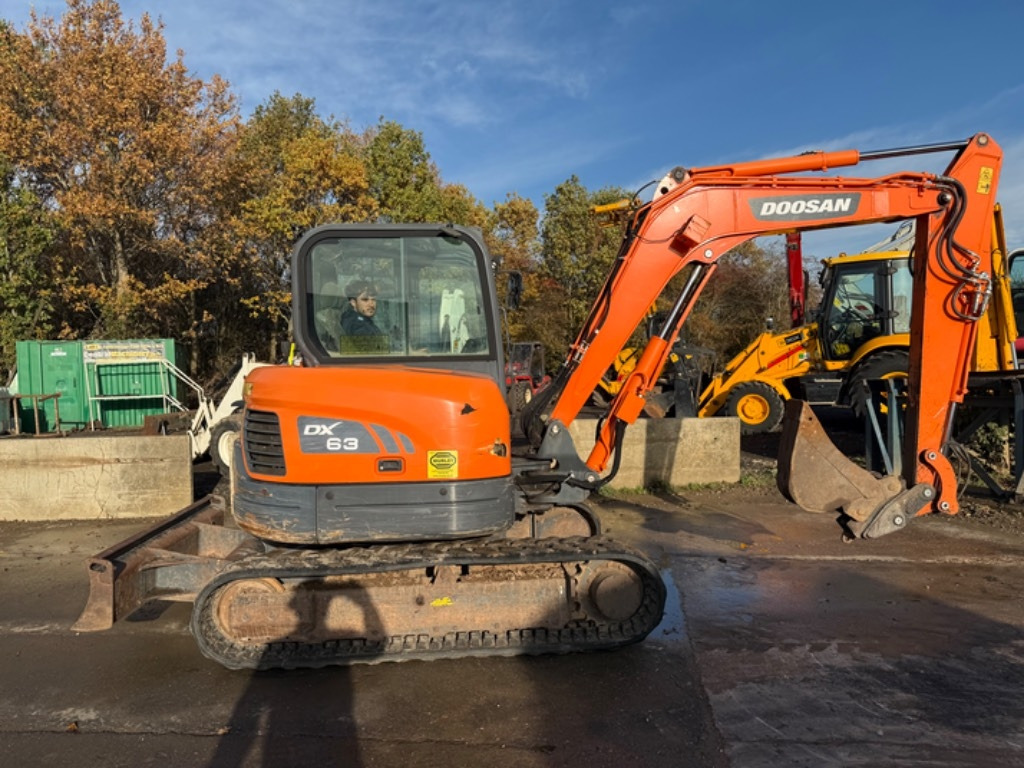 Doosan DX 63-3 - Mini bager: slika 1 Doosan DX 63-3 - Mini bager: slika 1