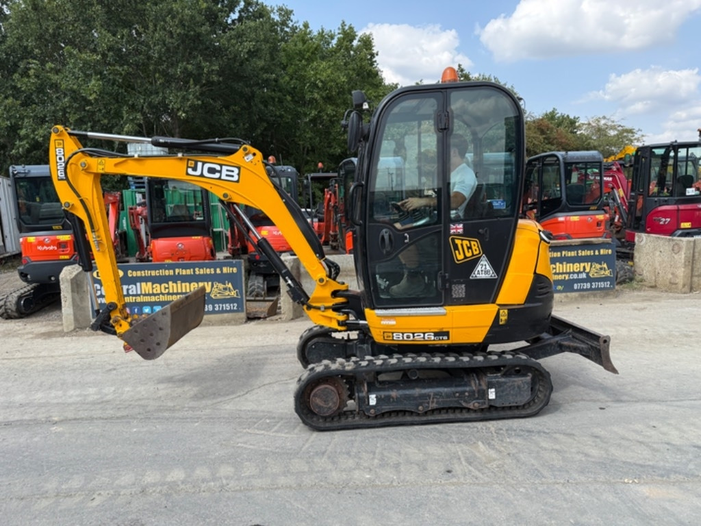 JCB 8026 CTS - Mini bager: slika 5 JCB 8026 CTS - Mini bager: slika 5