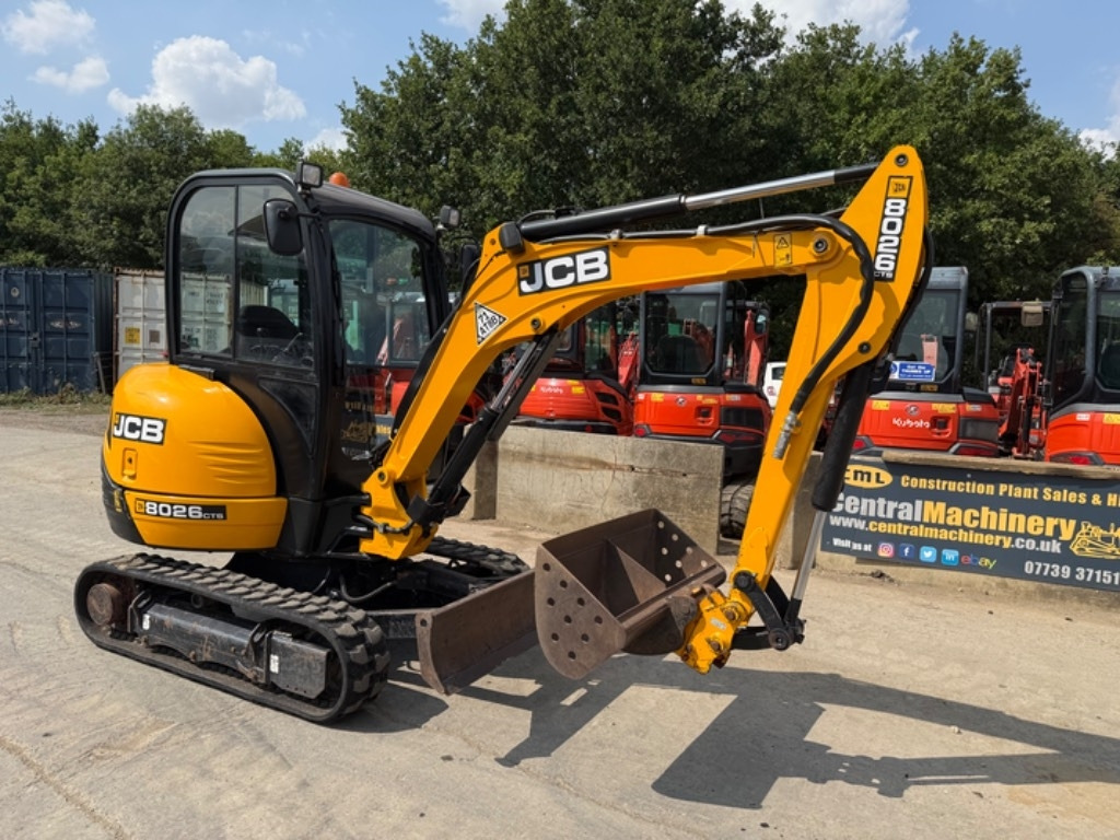 JCB 8026 CTS - Mini bager: slika 2 JCB 8026 CTS - Mini bager: slika 2