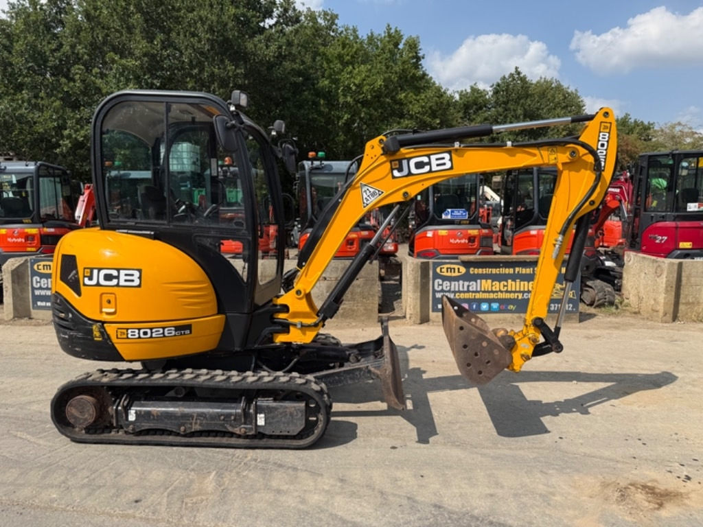 JCB 8026 CTS - Mini bager: slika 1 JCB 8026 CTS - Mini bager: slika 1