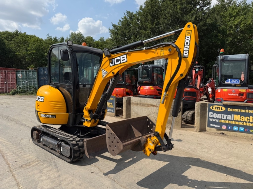 JCB 8026 CTS - Mini bager: slika 4 JCB 8026 CTS - Mini bager: slika 4