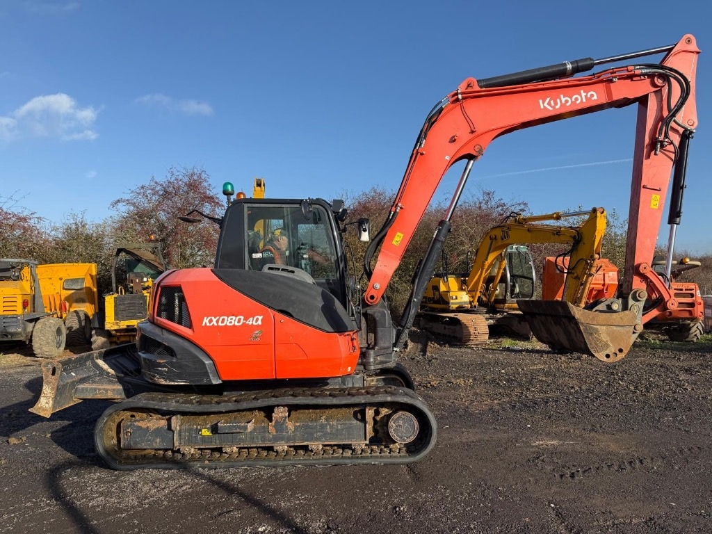 Kubota KX080-4 - Mini bager: slika 1 Kubota KX080-4 - Mini bager: slika 1