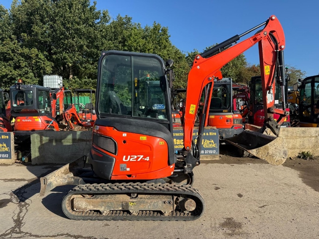 Kubota U 27-4  - Mini bager: slika 1 Kubota U 27-4  - Mini bager: slika 1