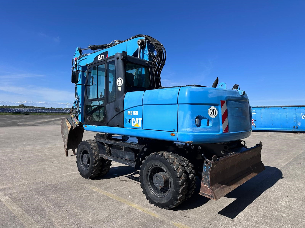 CATERPILLAR M 316 D Oil Quick OQ 65 Deutsche Maschine Top ! - Bager točkaš: slika 3 CATERPILLAR M 316 D Oil Quick OQ 65 Deutsche Maschine Top ! - Bager točkaš: slika 3