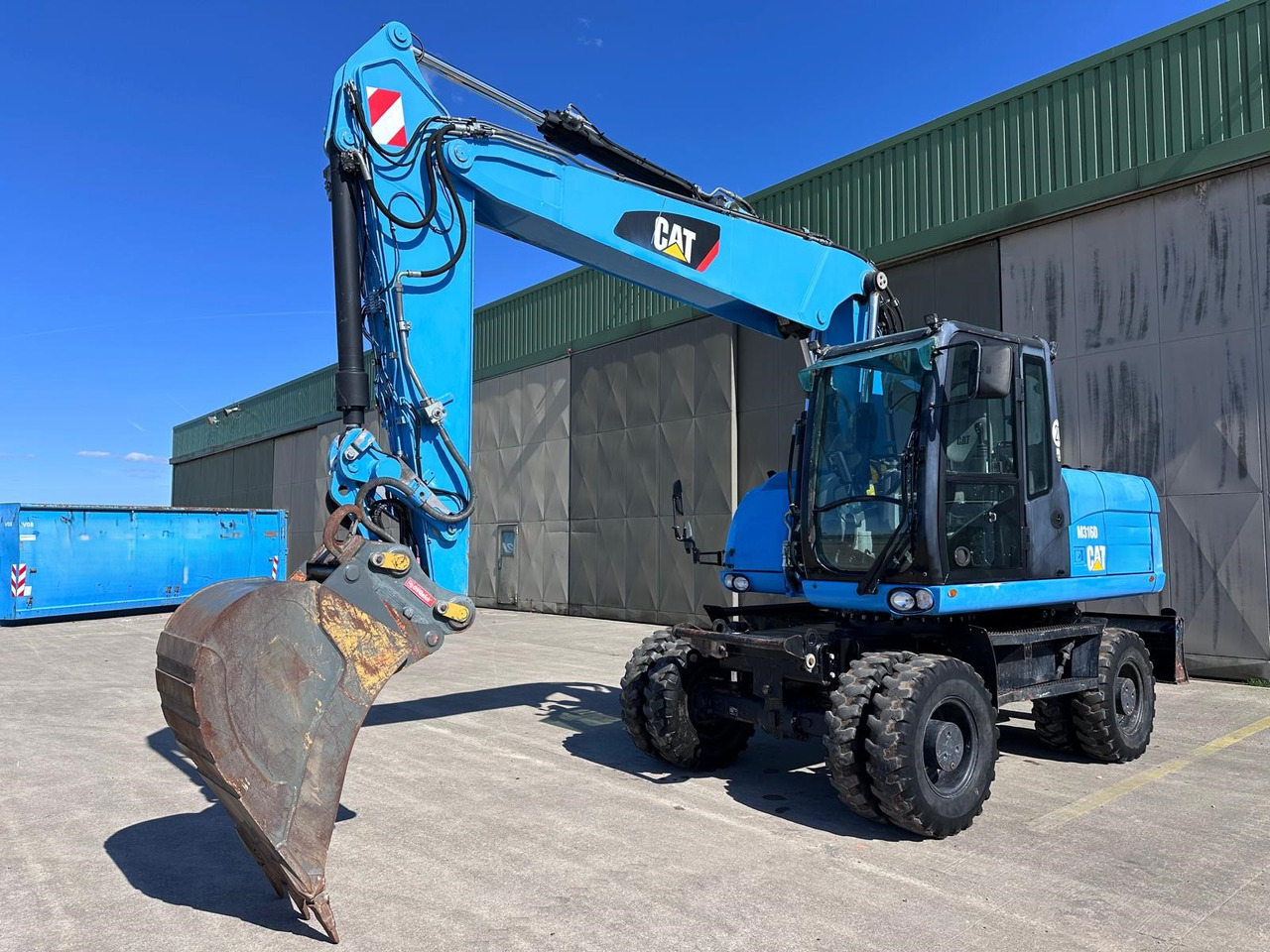 CATERPILLAR M 316 D Oil Quick OQ 65 Deutsche Maschine Top ! - Bager točkaš: slika 1 CATERPILLAR M 316 D Oil Quick OQ 65 Deutsche Maschine Top ! - Bager točkaš: slika 1