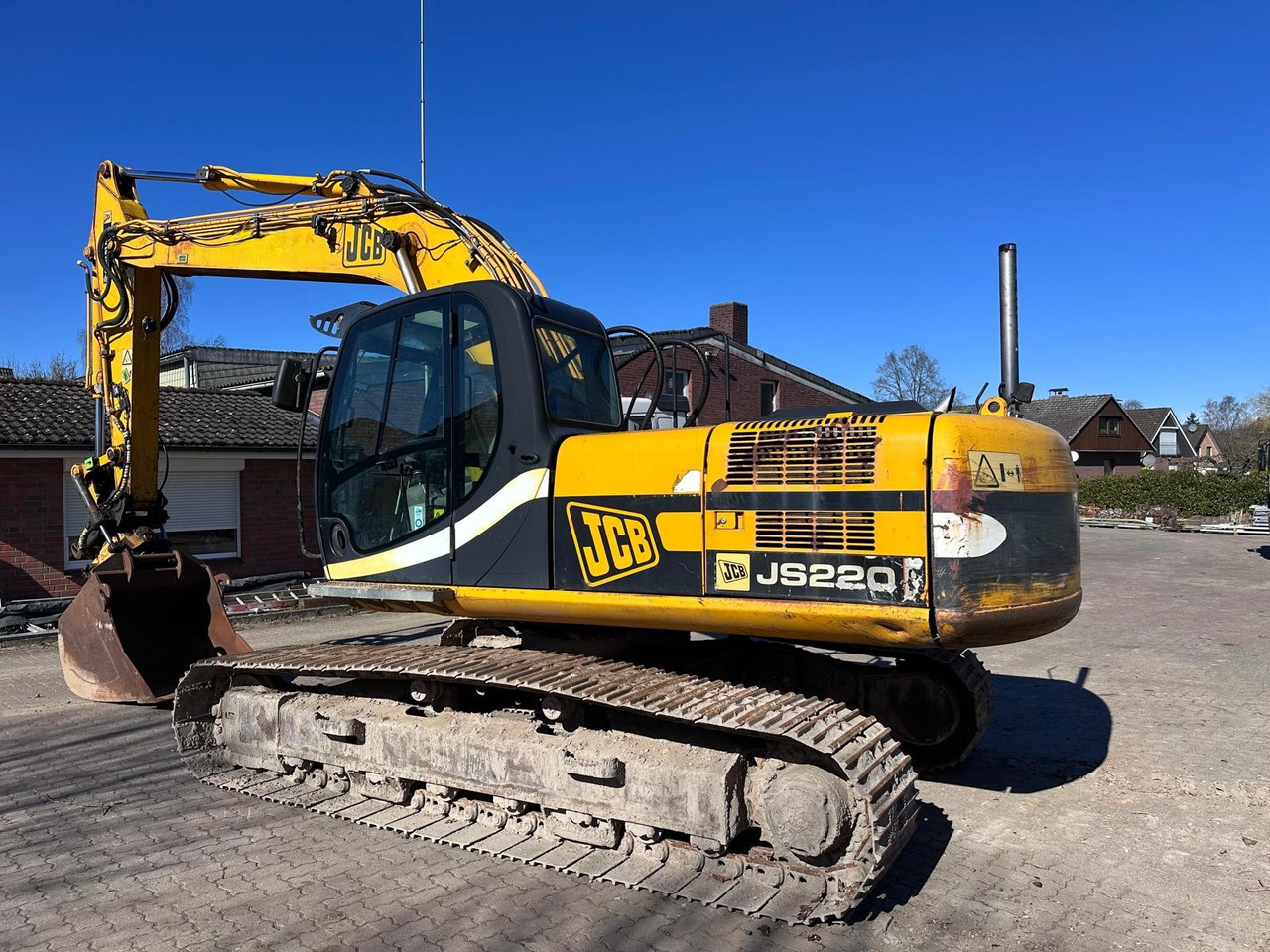 JCB JS 220 LC ISUZU Turbo 175 Hp Rototilt Klima - Bager guseničar: slika 4 JCB JS 220 LC ISUZU Turbo 175 Hp Rototilt Klima - Bager guseničar: slika 4
