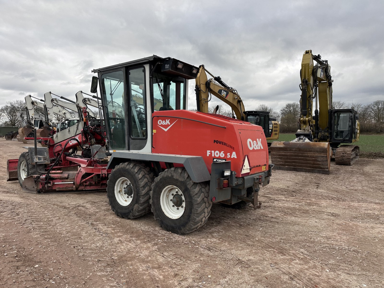 O&K F 106.5 - 6x6 Laser Topcon- Klima Cummins 6 Zyl. - Grejder: slika 5 O&K F 106.5 - 6x6 Laser Topcon- Klima Cummins 6 Zyl. - Grejder: slika 5