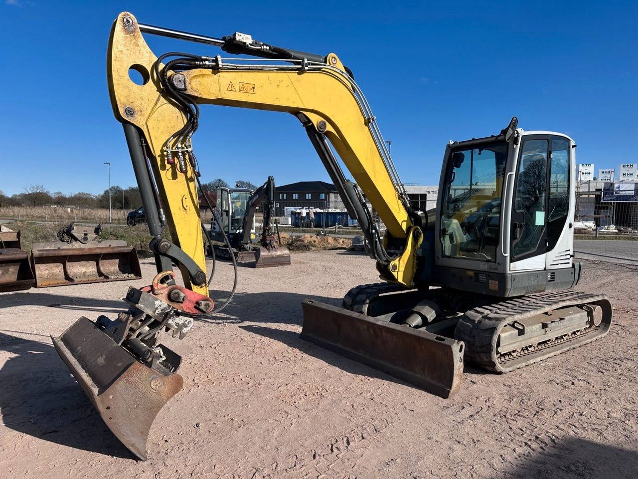 WACKER EZ 80 Top Zustand GLV -Tieflöffel German machine - Mini bager: slika 3 WACKER EZ 80 Top Zustand GLV -Tieflöffel German machine - Mini bager: slika 3