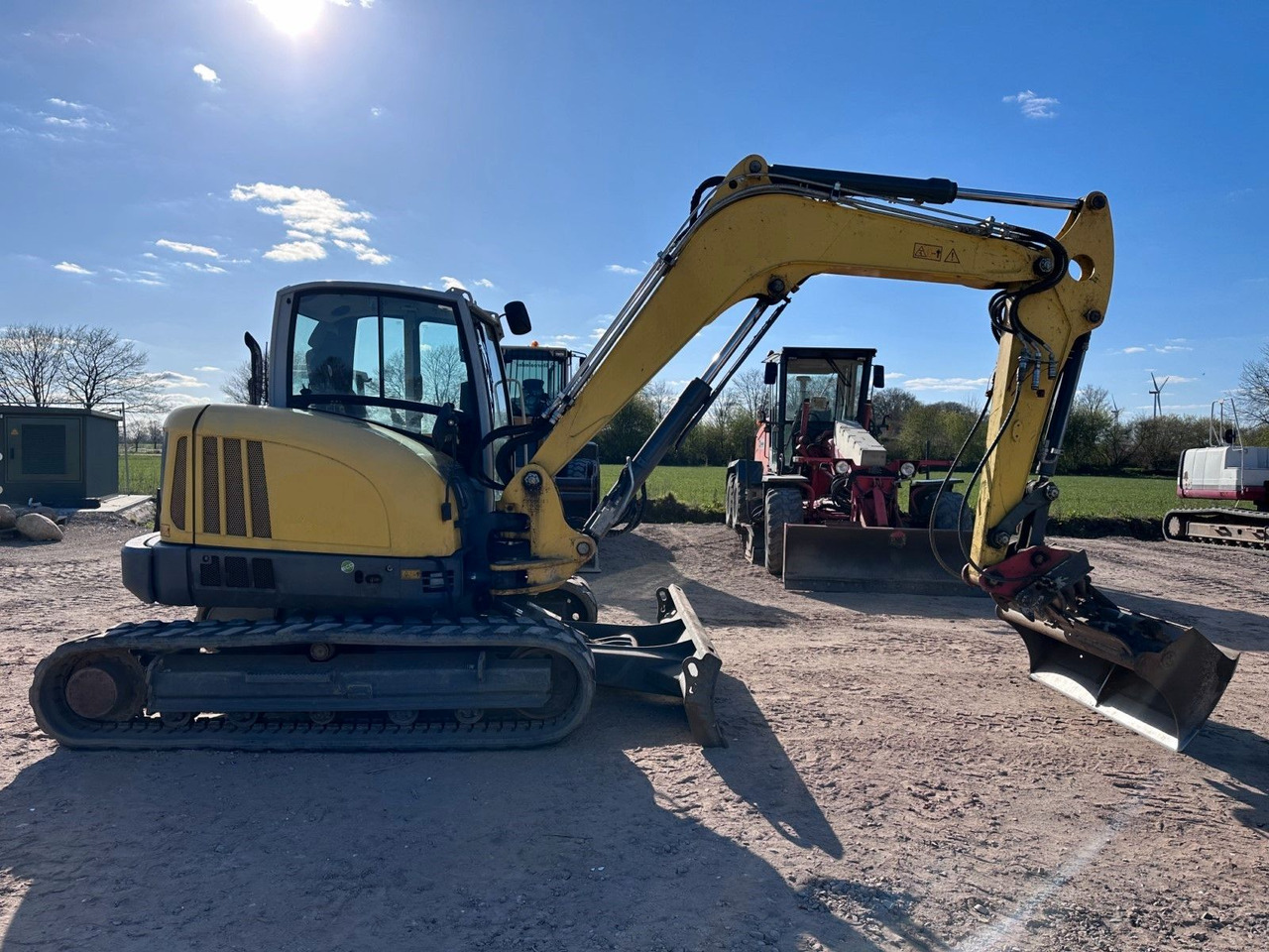 WACKER EZ 80 Top Zustand GLV -Tieflöffel German machine - Mini bager: slika 2 WACKER EZ 80 Top Zustand GLV -Tieflöffel German machine - Mini bager: slika 2
