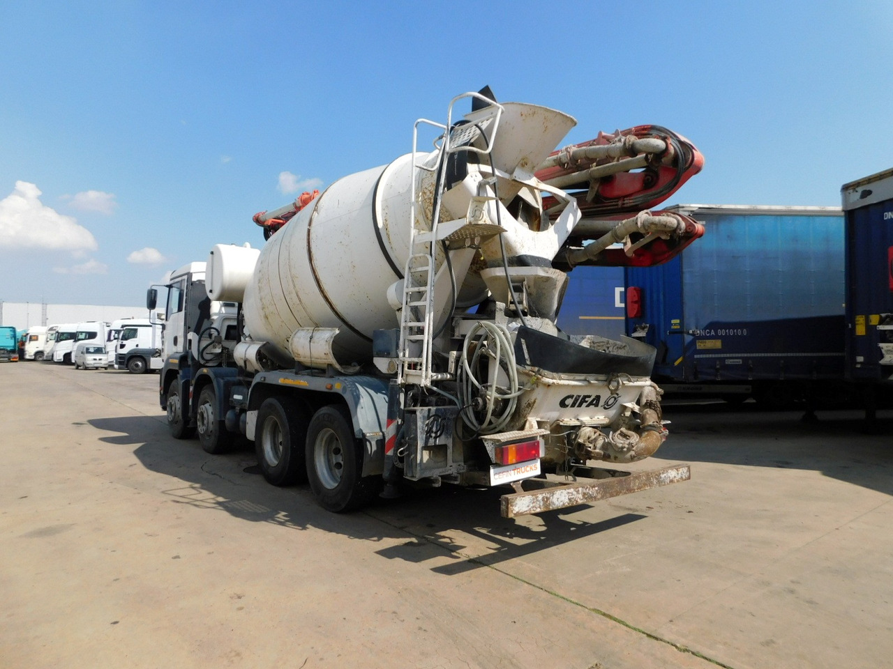 Man Tga 35410 - Mikser za beton: slika 4 Man Tga 35410 - Mikser za beton: slika 4