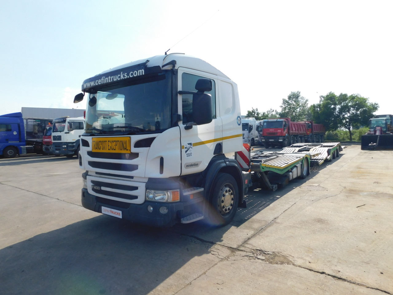 Scania Lb 4x2 - Kamion za prevoz automobila: slika 1 Scania Lb 4x2 - Kamion za prevoz automobila: slika 1