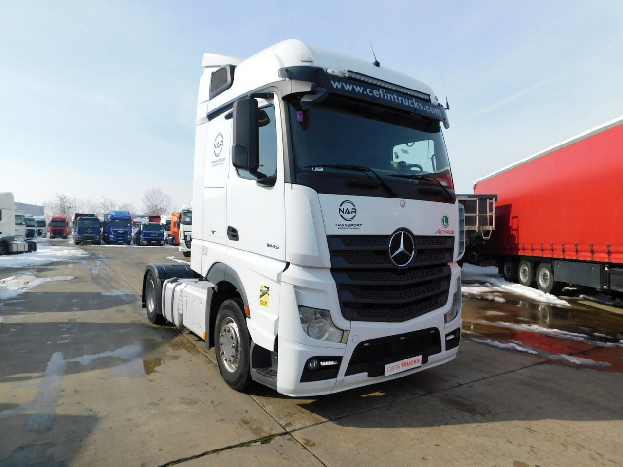 Mercedes Actros 1845 - Tegljač: slika 2 Mercedes Actros 1845 - Tegljač: slika 2