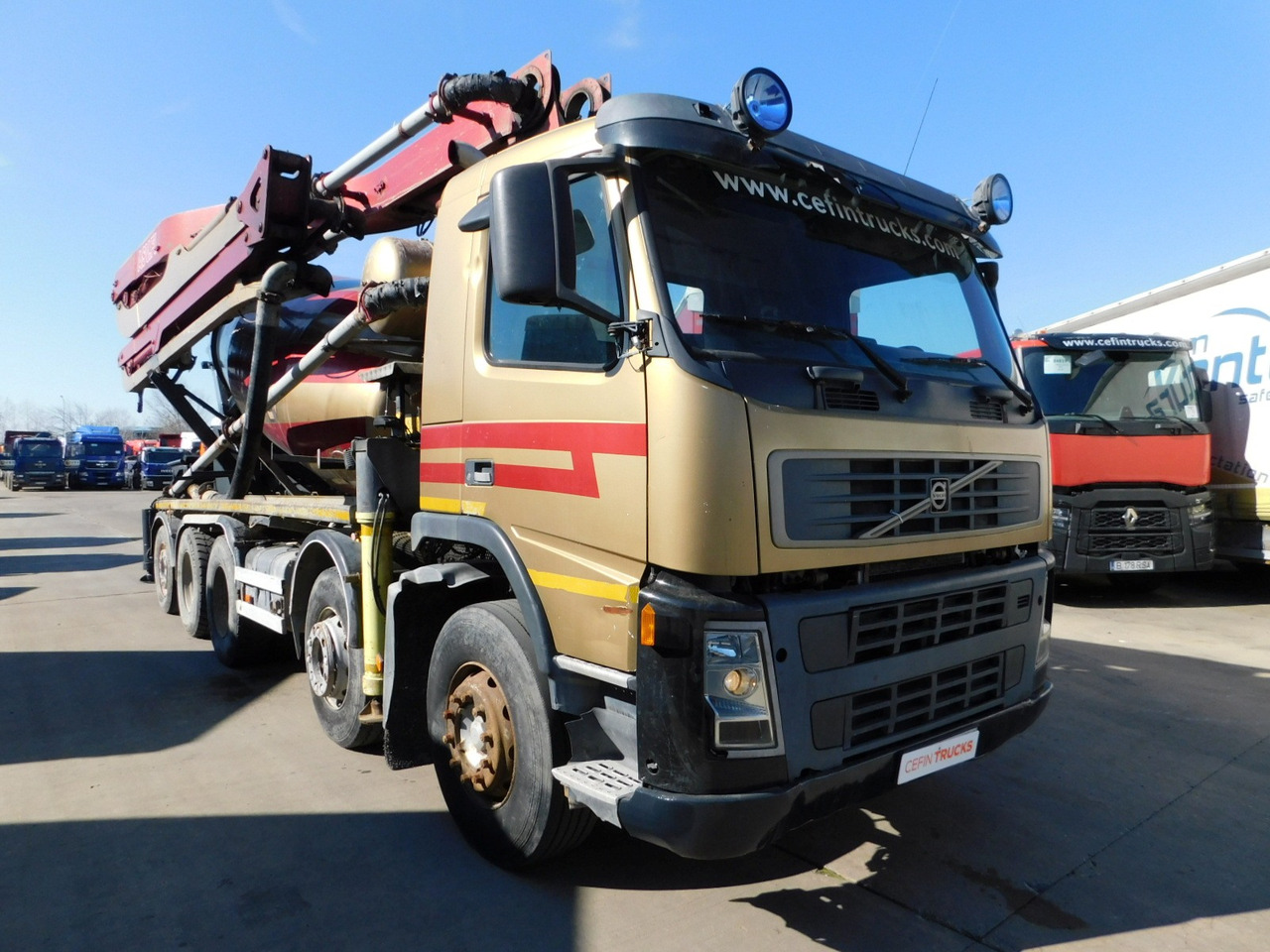 Volvo Pompa de beton cu mixer fm 9 - Mikser za beton: slika 2 Volvo Pompa de beton cu mixer fm 9 - Mikser za beton: slika 2