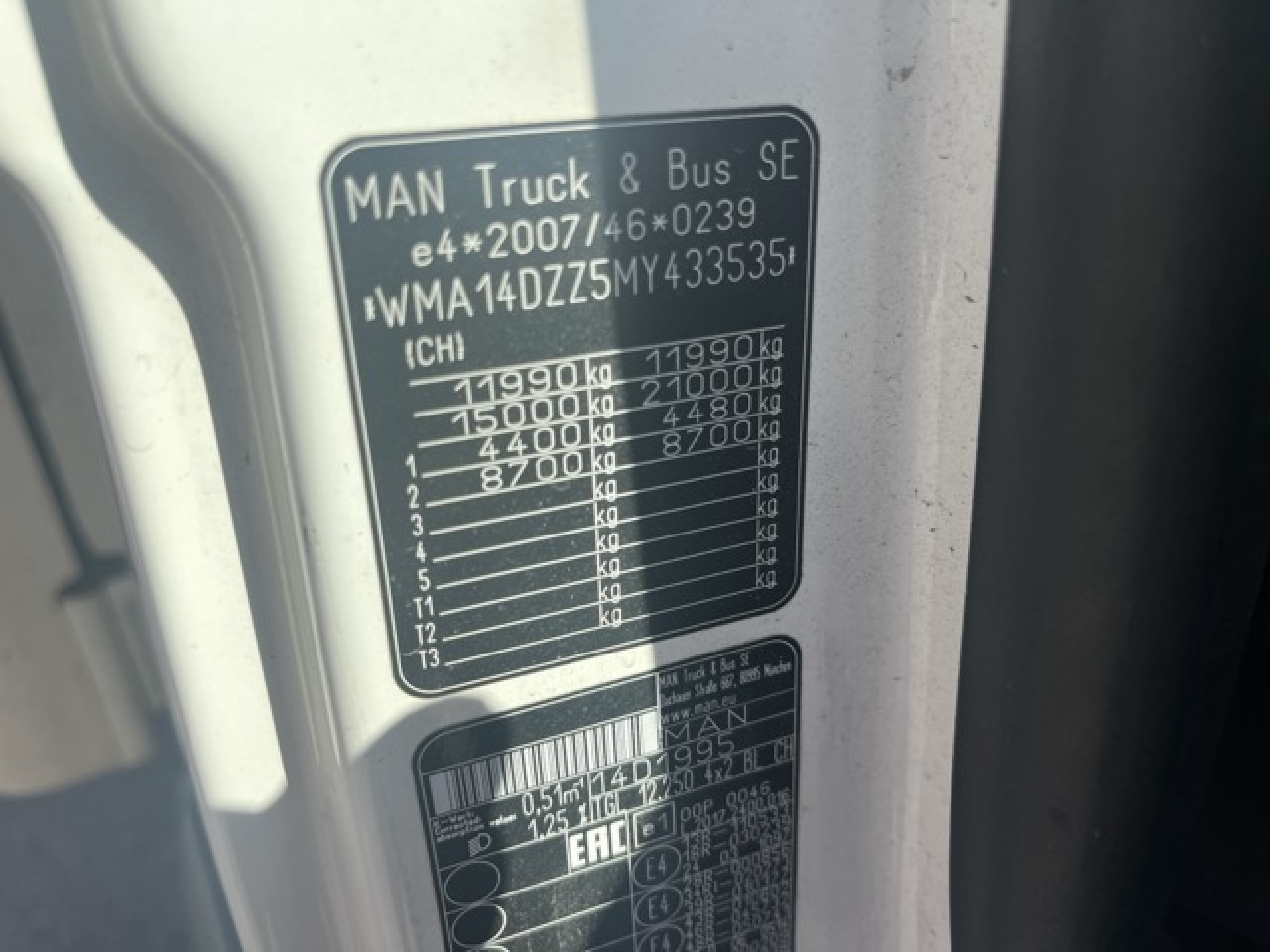 MAN TGL 12.250 4x2 BL Euro6 Klima AHK Luftfeder - Dostavno vozilo sa zatvorenim sandukom: slika 2 MAN TGL 12.250 4x2 BL Euro6 Klima AHK Luftfeder - Dostavno vozilo sa zatvorenim sandukom: slika 2