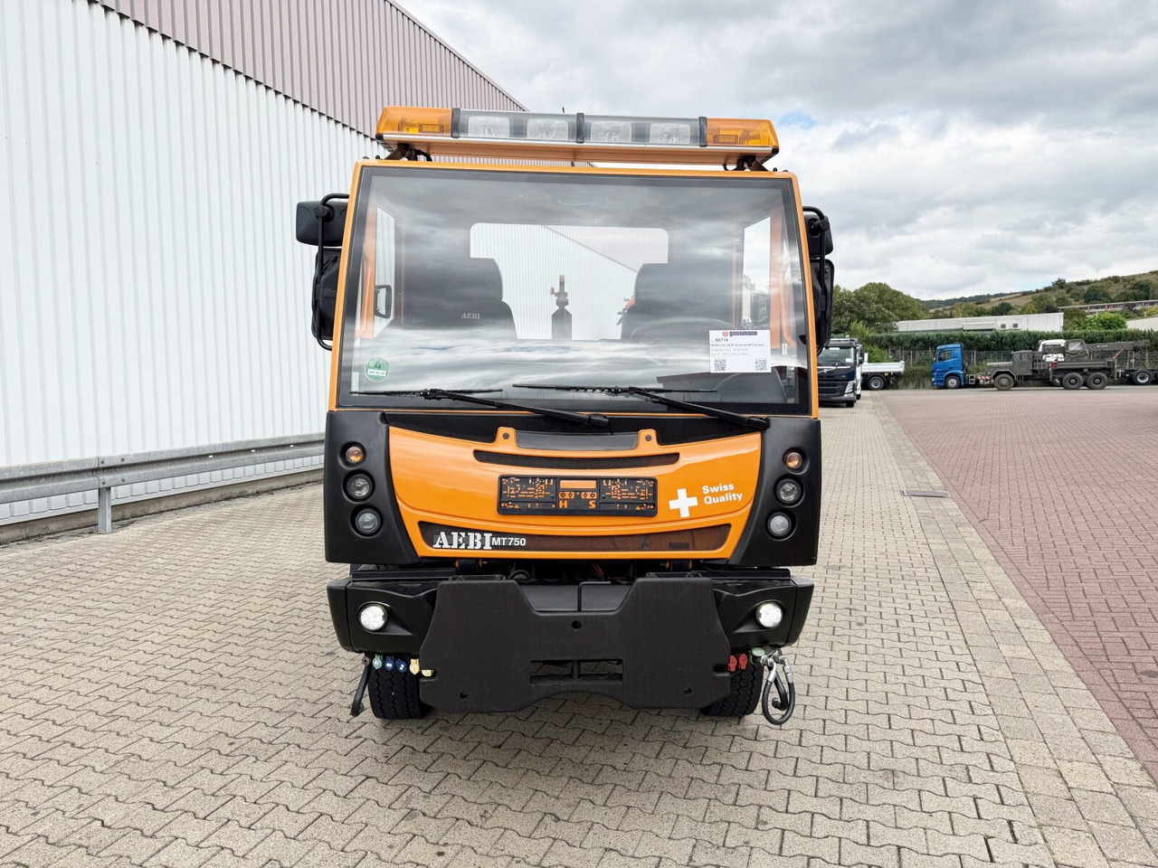 Kamion sa hidrauličnom kukom AEBI Schmidt MT750 4x4 AEBI Schmidt MT750 4x4, City-Abroller, Winterdienstausstattung, 2x AHK: slika 9