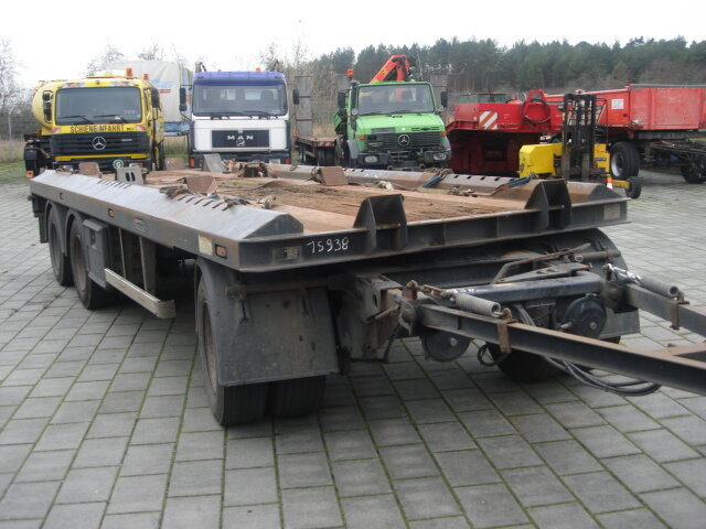ASM PA 24 SKELMSK ASM PA24, 2x Anh. f. Absetzcontainer - Prikolica za prevoz kontejnera/ Prikolica sa promenjivim sandukom: slika 5 ASM PA 24 SKELMSK ASM PA24, 2x Anh. f. Absetzcontainer - Prikolica za prevoz kontejnera/ Prikolica sa promenjivim sandukom: slika 5