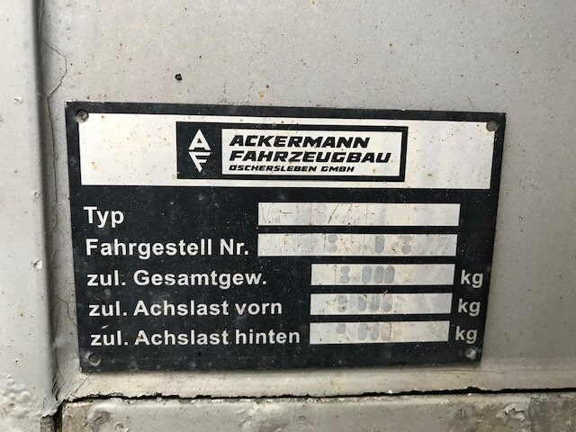 Ackermann VA-F 18/7.4E VA-F 18/7.4E Kühlanhänger, Thermo-King, LBW - Prikolica hladnjače: slika 5 Ackermann VA-F 18/7.4E VA-F 18/7.4E Kühlanhänger, Thermo-King, LBW - Prikolica hladnjače: slika 5
