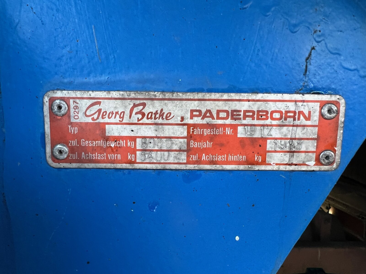 Asphaltkocher Bathe Asphaltkocher ca. 4m³, 4x VORHANDEN! - Mašina za asfalt, Prikolica: slika 3 Asphaltkocher Bathe Asphaltkocher ca. 4m³, 4x VORHANDEN! - Mašina za asfalt, Prikolica: slika 3