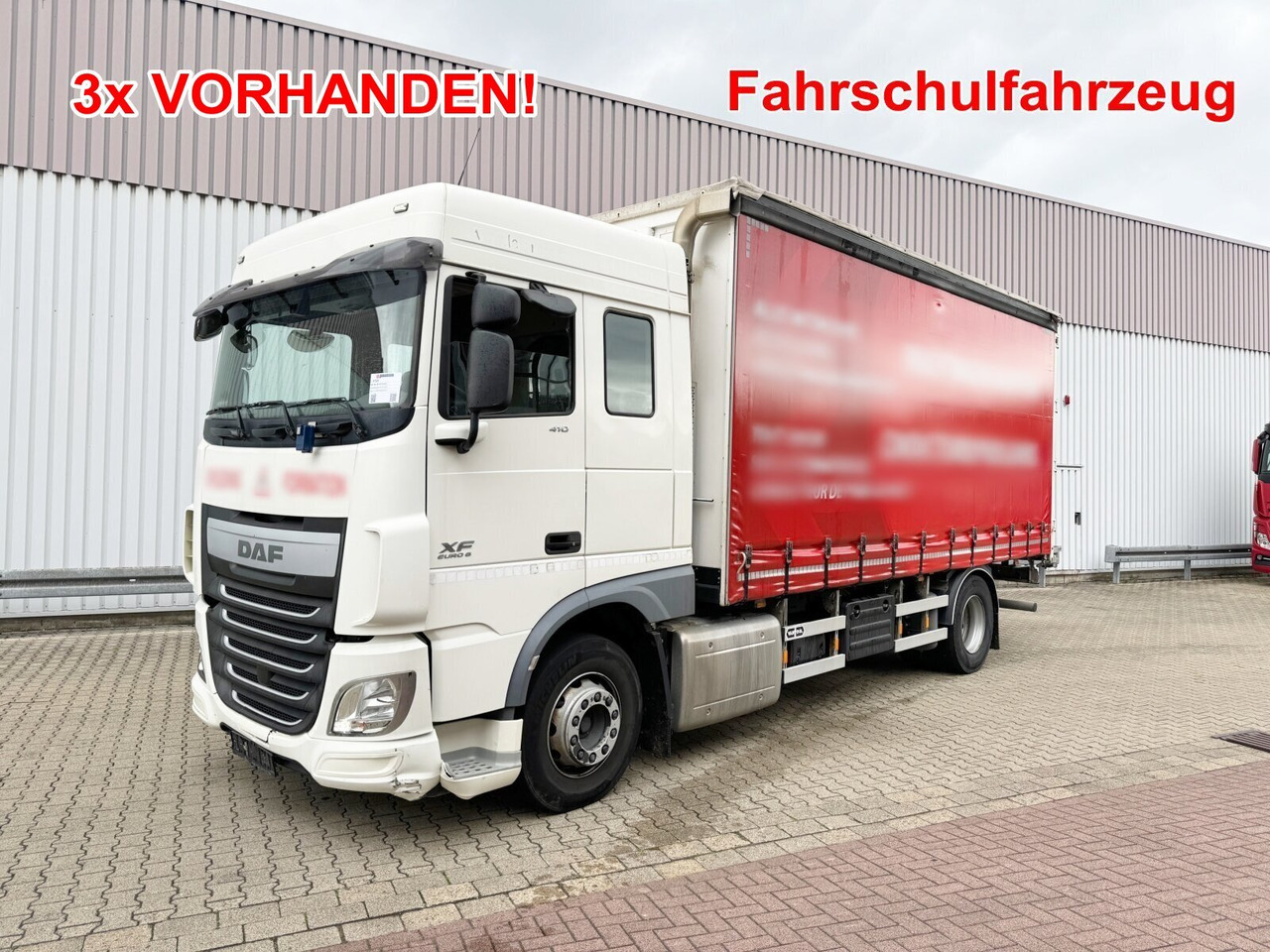 DAF XF 410 FA 4x2 XF 410 FA 4x2, Fahrschule, 2x AHK, 6 Sitze - Kamion sa tovarnim sandukom: slika 1 DAF XF 410 FA 4x2 XF 410 FA 4x2, Fahrschule, 2x AHK, 6 Sitze - Kamion sa tovarnim sandukom: slika 1