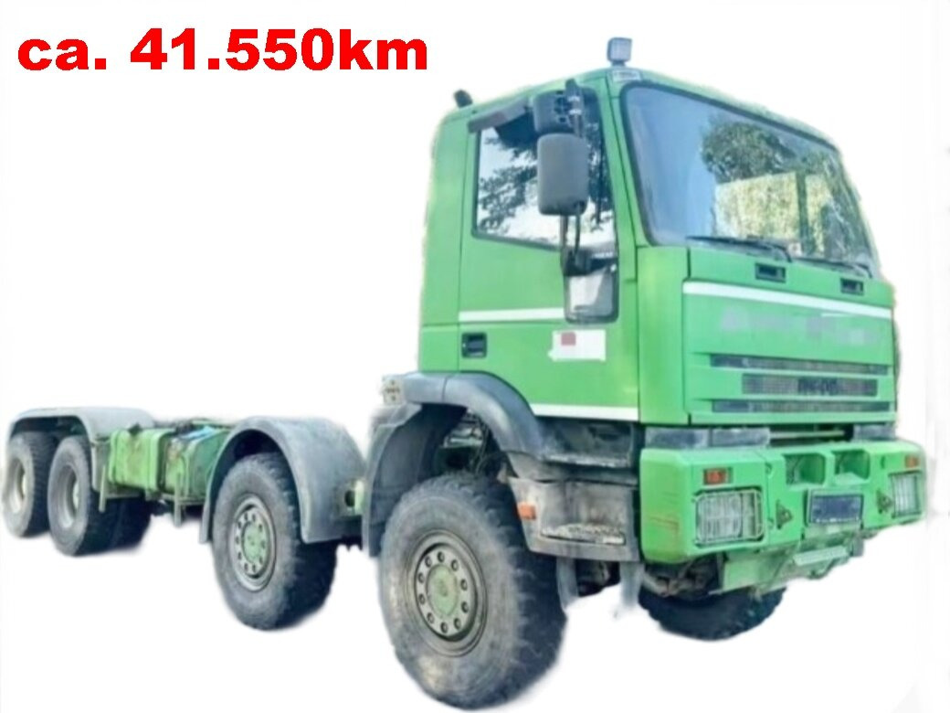 Euro Tech 410E42 8x8 Euro Tech 410E42 8x8, Fahrgestell - Kamion sa golom šasijom i zatvorenom kabinom: slika 1 Euro Tech 410E42 8x8 Euro Tech 410E42 8x8, Fahrgestell - Kamion sa golom šasijom i zatvorenom kabinom: slika 1