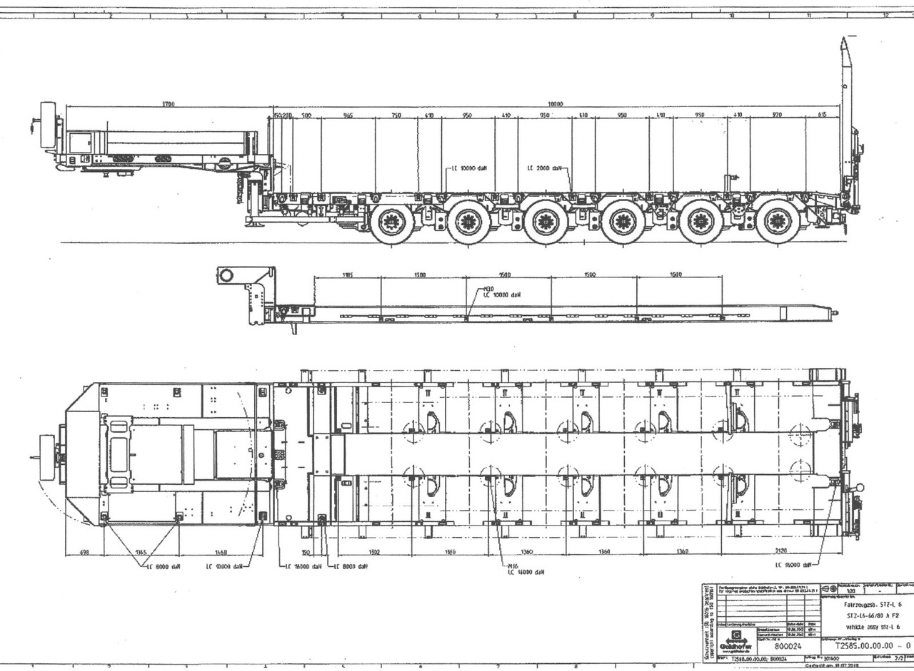 Goldhofer STZ L 6-67/80 A STZ-L 6-67/80 A, 6 Achsen, 86.000kg Ges.-Gew. - Niska poluprikolica za prevoz: slika 4 Goldhofer STZ L 6-67/80 A STZ-L 6-67/80 A, 6 Achsen, 86.000kg Ges.-Gew. - Niska poluprikolica za prevoz: slika 4