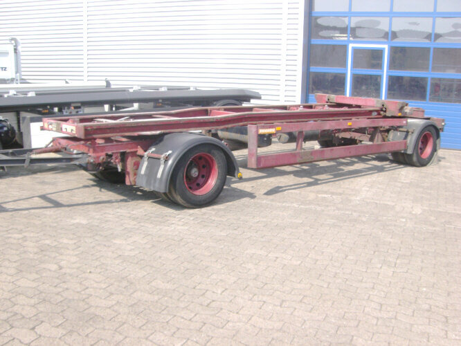 HWT 18ZRL/1S EGGERS 2-A-Abrollanhänger, 7,5m Cont. Schlitten - Abrol/ Autopodizač prikolica: slika 1 HWT 18ZRL/1S EGGERS 2-A-Abrollanhänger, 7,5m Cont. Schlitten - Abrol/ Autopodizač prikolica: slika 1