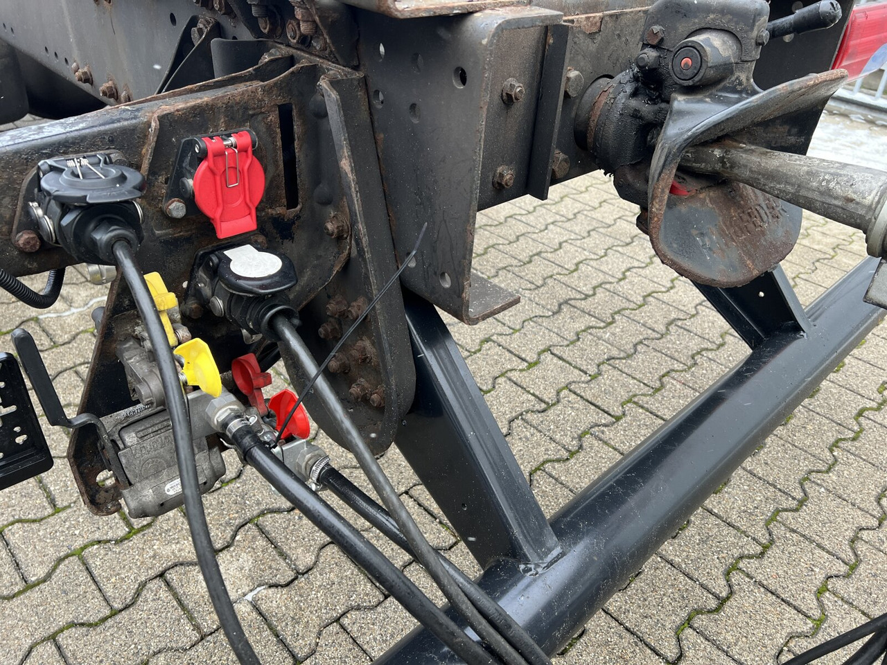 Plato prikolica Krone AZP 18 AZP 18 Baustoffanhänger: slika 9 Plato prikolica Krone AZP 18 AZP 18 Baustoffanhänger: slika 9