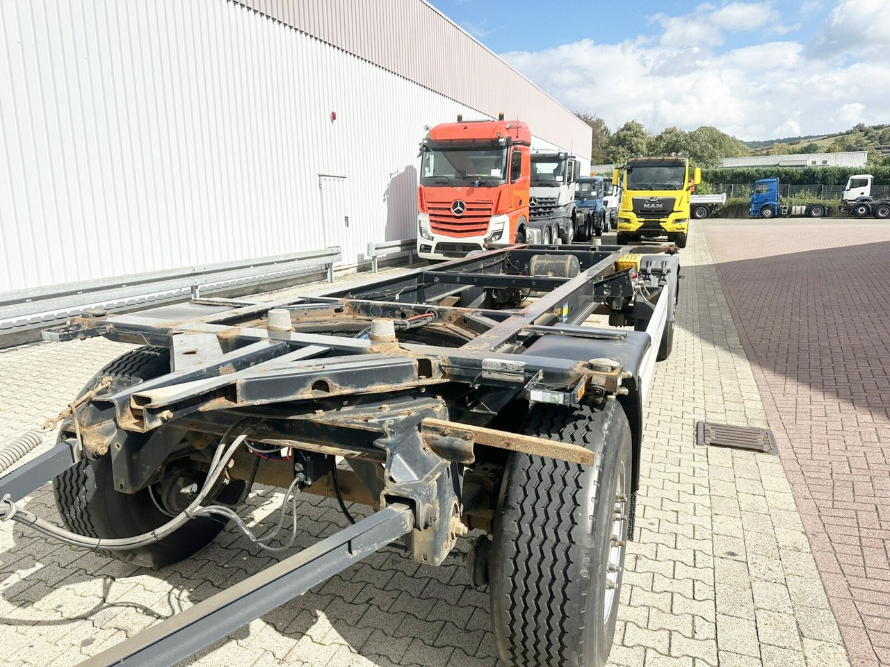 Krone AZW 18 AZW 18 - Prikolica za prevoz kontejnera/ Prikolica sa promenjivim sandukom: slika 5 Krone AZW 18 AZW 18 - Prikolica za prevoz kontejnera/ Prikolica sa promenjivim sandukom: slika 5