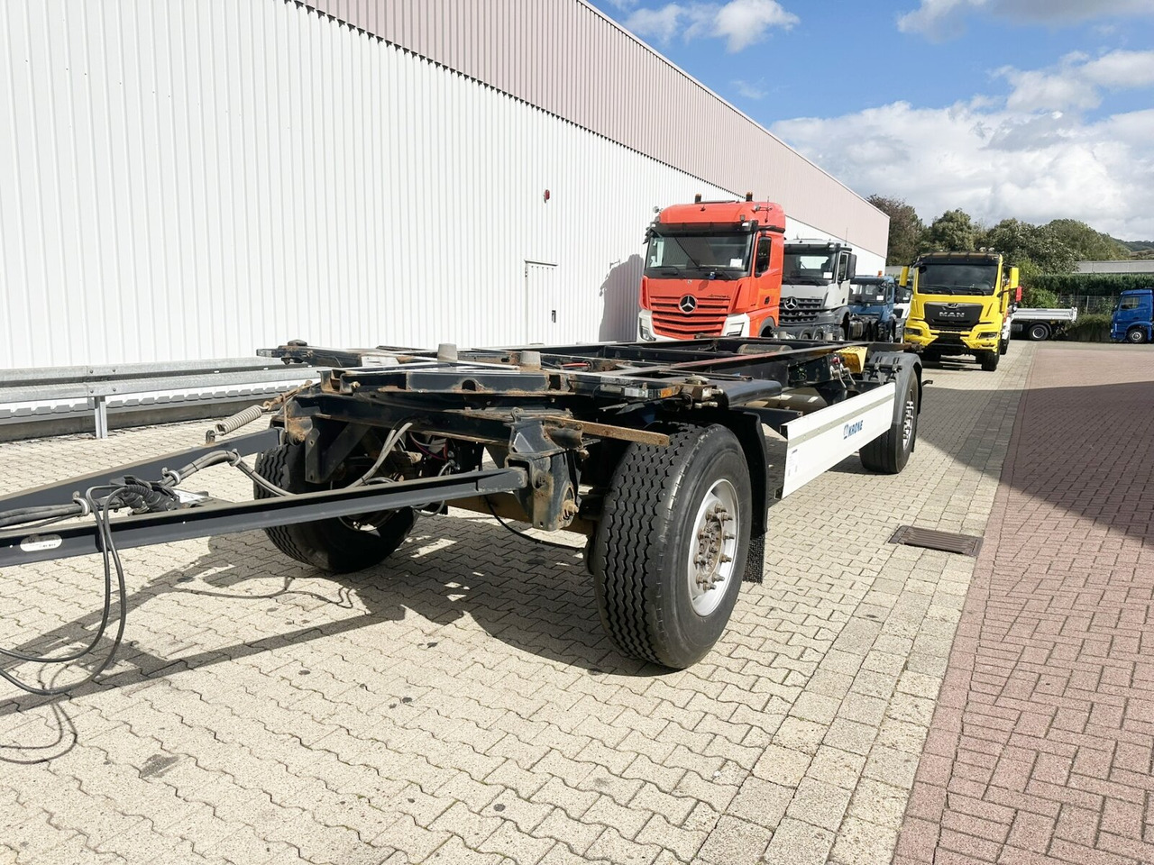 Krone AZW 18 AZW 18 - Prikolica za prevoz kontejnera/ Prikolica sa promenjivim sandukom: slika 4 Krone AZW 18 AZW 18 - Prikolica za prevoz kontejnera/ Prikolica sa promenjivim sandukom: slika 4