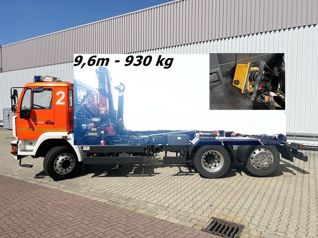 MAN 25/18.284 6x2-4 LL 25/18.284 6x2-4 LL,Kran HMF 1113 K3, Funk, Retarder - Kamion sa hidrauličnom kukom, Kamion sa dizalicom: slika 1 MAN 25/18.284 6x2-4 LL 25/18.284 6x2-4 LL,Kran HMF 1113 K3, Funk, Retarder - Kamion sa hidrauličnom kukom, Kamion sa dizalicom: slika 1
