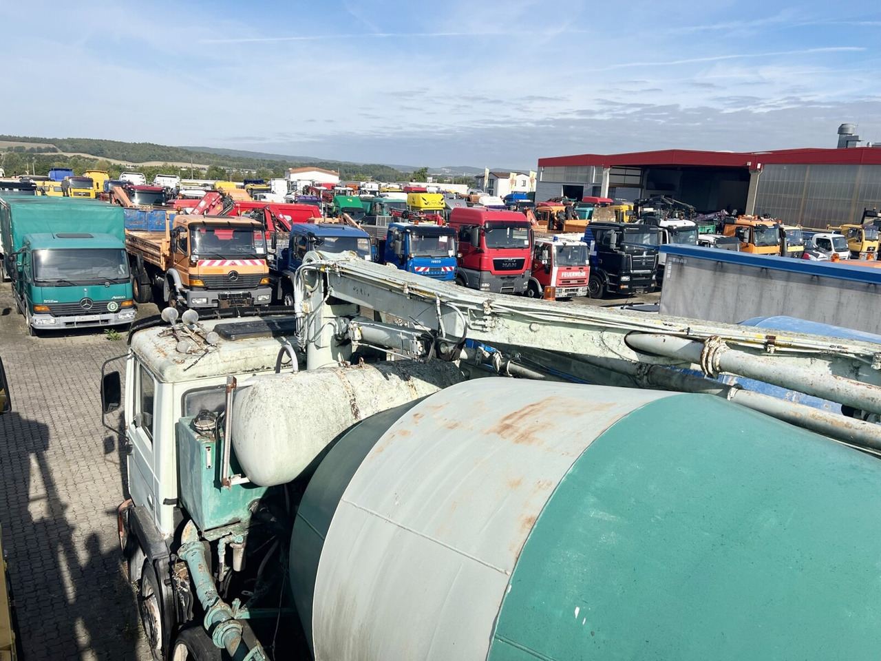 Mikser za beton MAN 33.292 8x4 33.292 8x4 Mischer Stetter 7m³ mit Pumpe Schwing 21m, 6-Zylinder: slika 12 Mikser za beton MAN 33.292 8x4 33.292 8x4 Mischer Stetter 7m³ mit Pumpe Schwing 21m, 6-Zylinder: slika 12