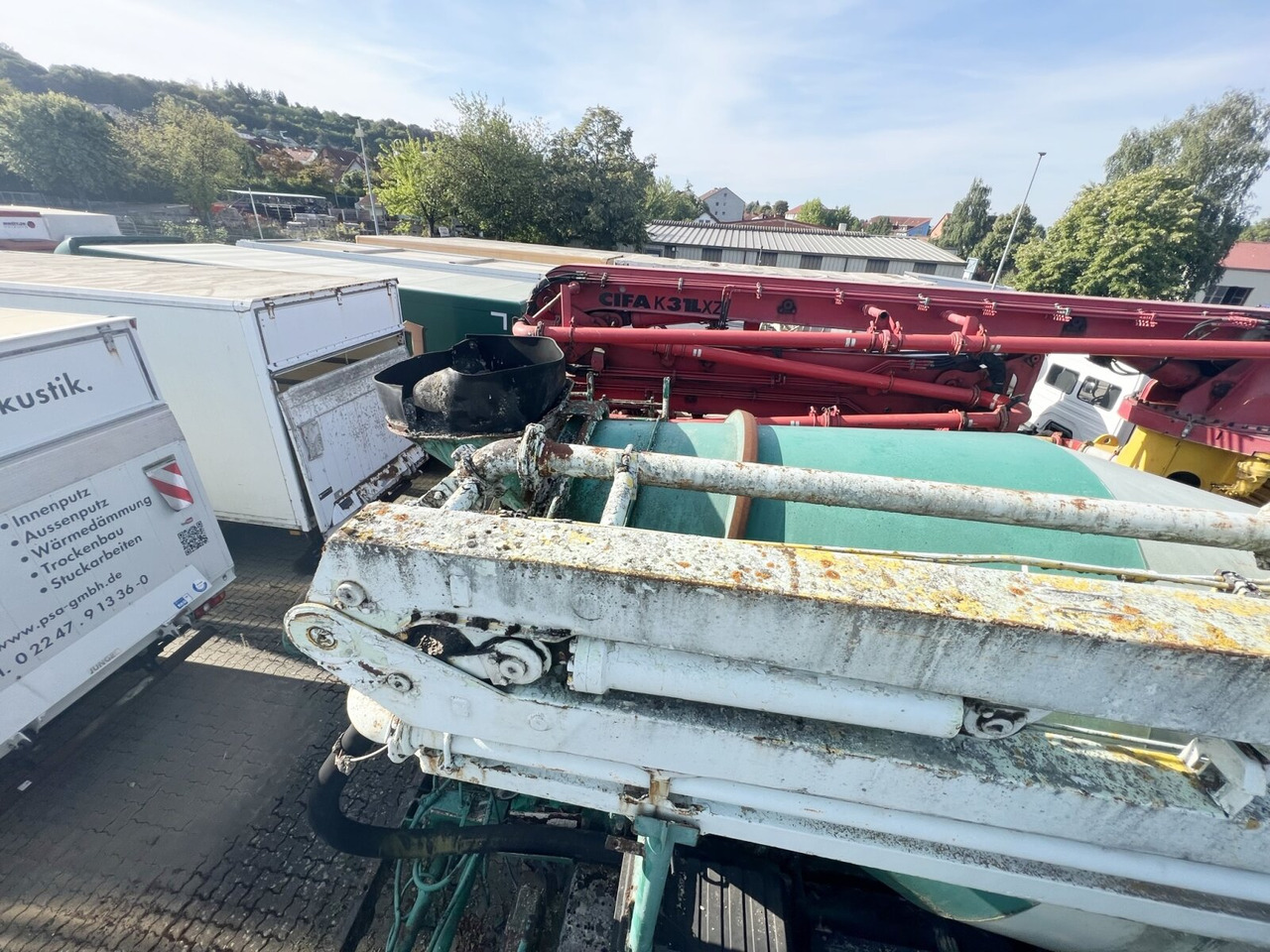 MAN 33.292 8x4 33.292 8x4 Mischer Stetter 7m³ mit Pumpe Schwing 21m, 6-Zylinder - Mikser za beton: slika 3 MAN 33.292 8x4 33.292 8x4 Mischer Stetter 7m³ mit Pumpe Schwing 21m, 6-Zylinder - Mikser za beton: slika 3