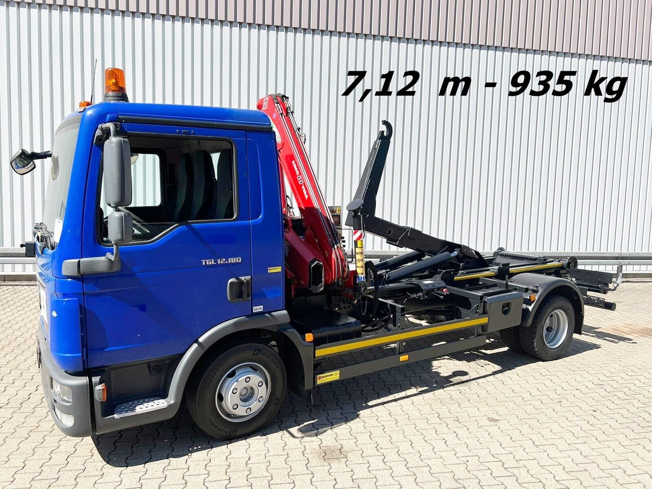 MAN TGL 12.180/210 4x2 BB TGL 12.180/210 4x2 BB, City-Abroller, Kran AMCO VEBA 807N2S - Kamion sa hidrauličnom kukom, Kamion sa dizalicom: slika 1 MAN TGL 12.180/210 4x2 BB TGL 12.180/210 4x2 BB, City-Abroller, Kran AMCO VEBA 807N2S - Kamion sa hidrauličnom kukom, Kamion sa dizalicom: slika 1