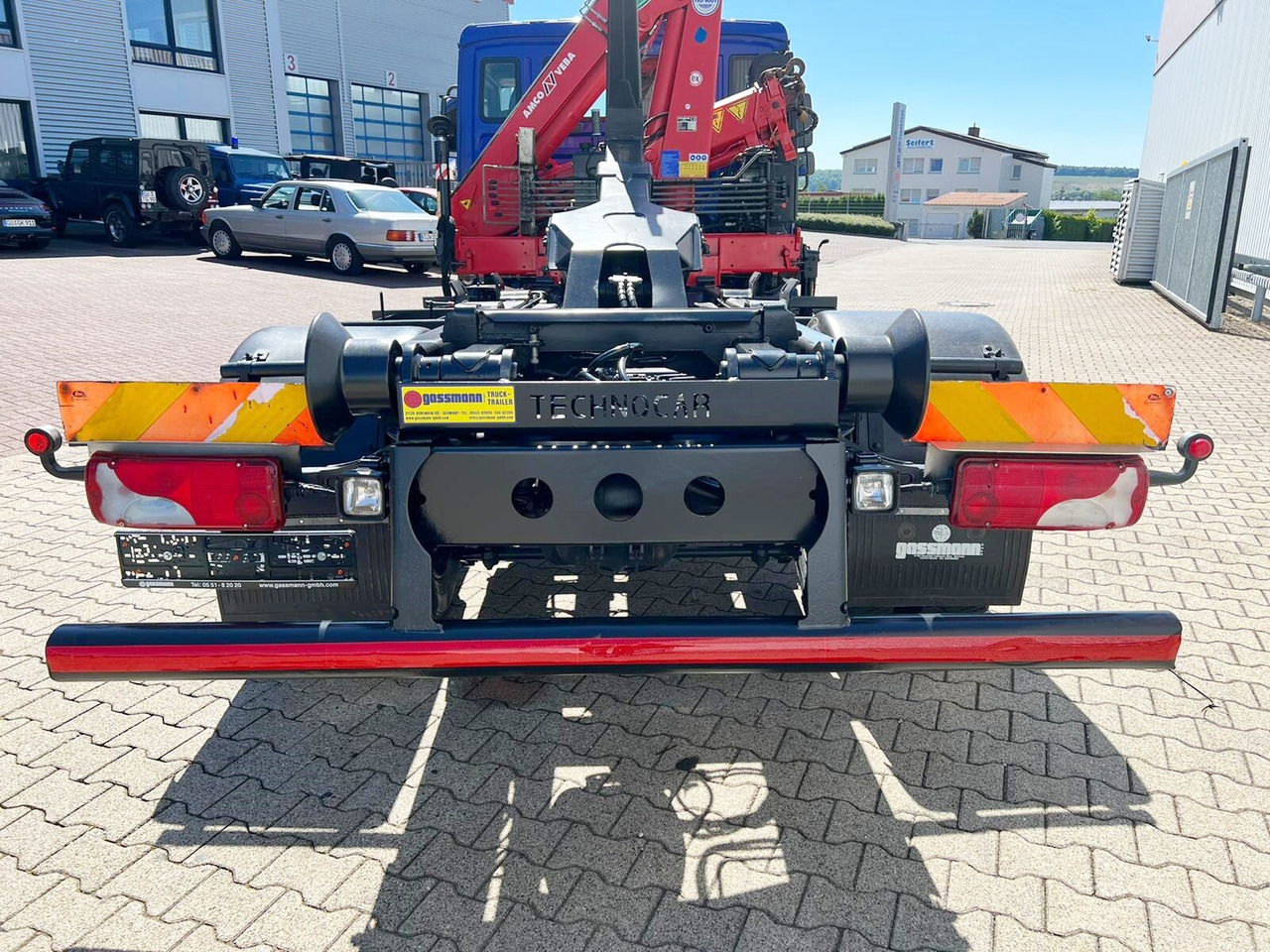Kamion sa hidrauličnom kukom, Kamion sa dizalicom MAN TGL 12.180/210 4x2 BB TGL 12.180/210 4x2 BB, City-Abroller, Kran AMCO VEBA 807N2S: slika 13