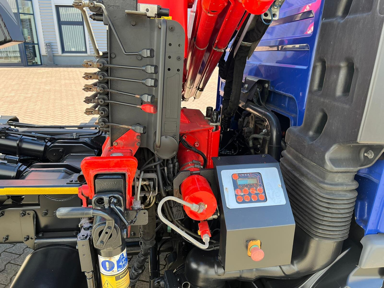 Kamion sa hidrauličnom kukom, Kamion sa dizalicom MAN TGL 12.180/210 4x2 BB TGL 12.180/210 4x2 BB, City-Abroller, Kran AMCO VEBA 807N2S: slika 11