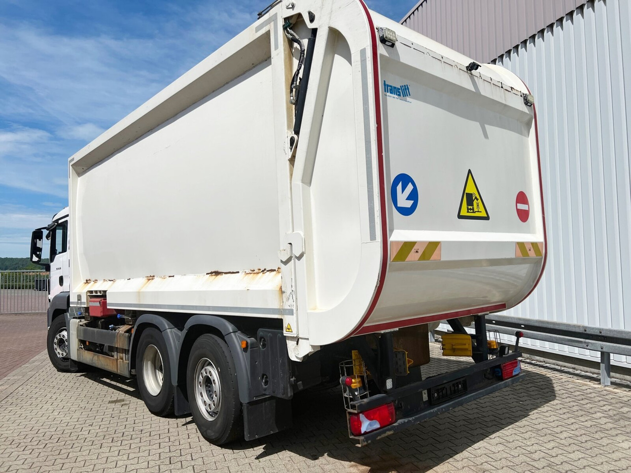 Kamion za smeće za prevoz smeća MAN TGS 26.320 6x2-4 LL TGS 26.320/400 6x2-4 LL, Rechtslenker, Retarder, Lift-/Lenkachse, VDL Translift Seitenlader: slika 12