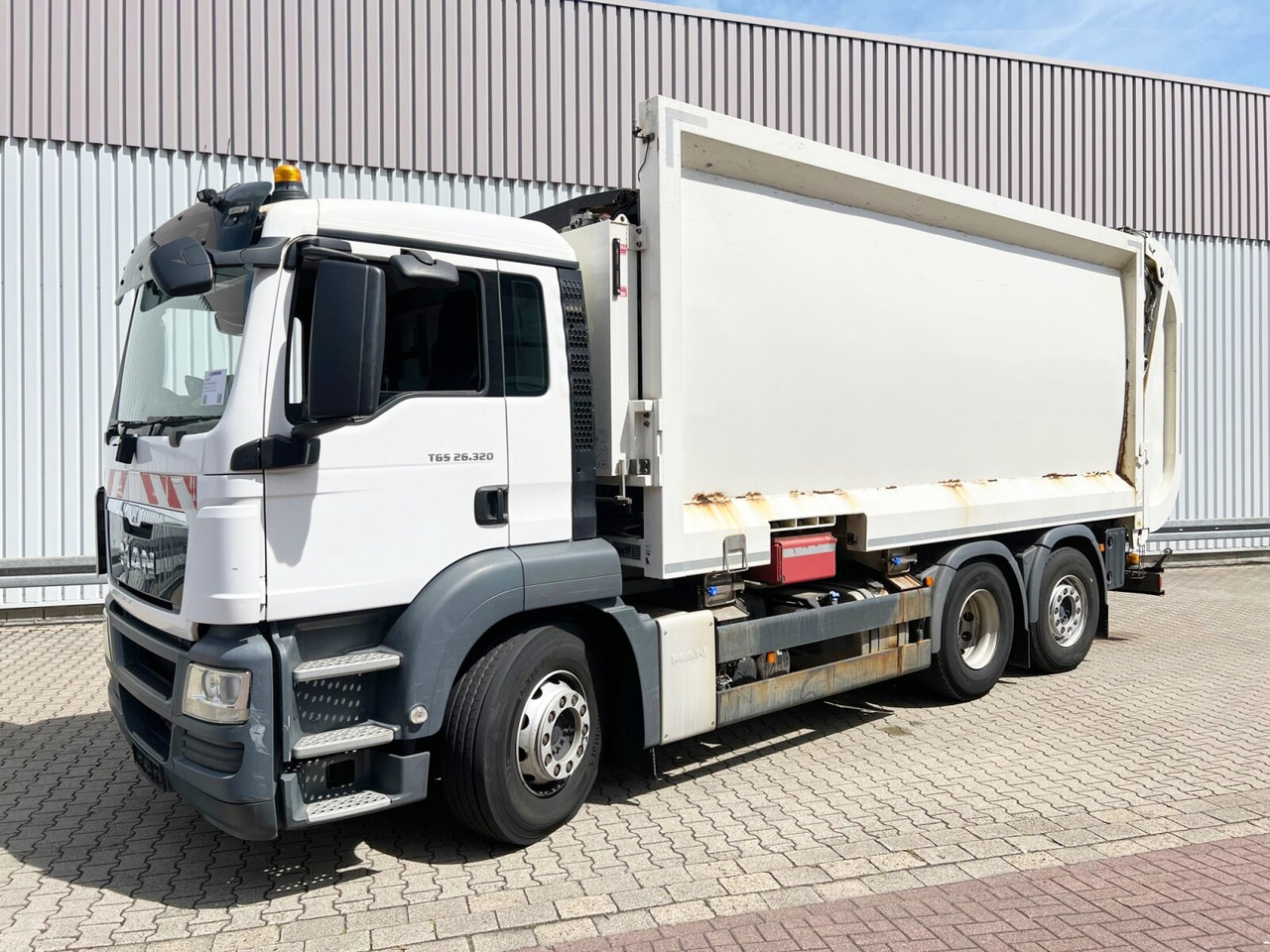Kamion za smeće za prevoz smeća MAN TGS 26.320 6x2-4 LL TGS 26.320/400 6x2-4 LL, Rechtslenker, Retarder, Lift-/Lenkachse, VDL Translift Seitenlader: slika 9