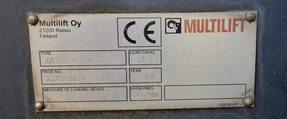 MAN TGS 26.440 BB 6x4 TGS 26.440 BB/6x4 Hiab Kran 166 BS-2-Hiduo, Multilift XR 21 S 59 Abrollanlage - Kamion sa hidrauličnom kukom, Kamion sa dizalicom: slika 4 MAN TGS 26.440 BB 6x4 TGS 26.440 BB/6x4 Hiab Kran 166 BS-2-Hiduo, Multilift XR 21 S 59 Abrollanlage - Kamion sa hidrauličnom kukom, Kamion sa dizalicom: slika 4