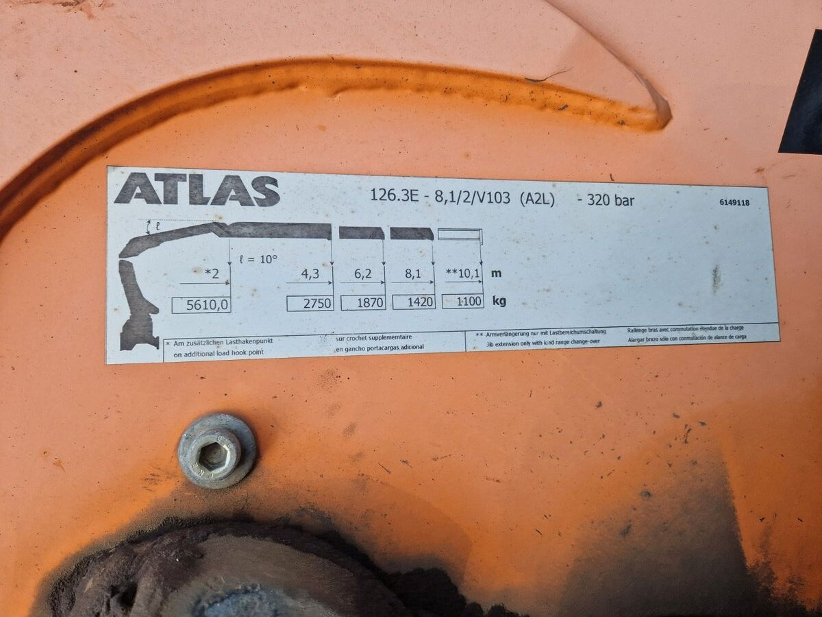 MAN TGS 28.440 BL/6x2/4/45 TGS 28.440 BL/6x2/4, Atlas Kran VDL Abrollanlage, Funk, Lenk-Liftachse, - Kamion sa hidrauličnom kukom, Kamion sa dizalicom: slika 3 MAN TGS 28.440 BL/6x2/4/45 TGS 28.440 BL/6x2/4, Atlas Kran VDL Abrollanlage, Funk, Lenk-Liftachse, - Kamion sa hidrauličnom kukom, Kamion sa dizalicom: slika 3