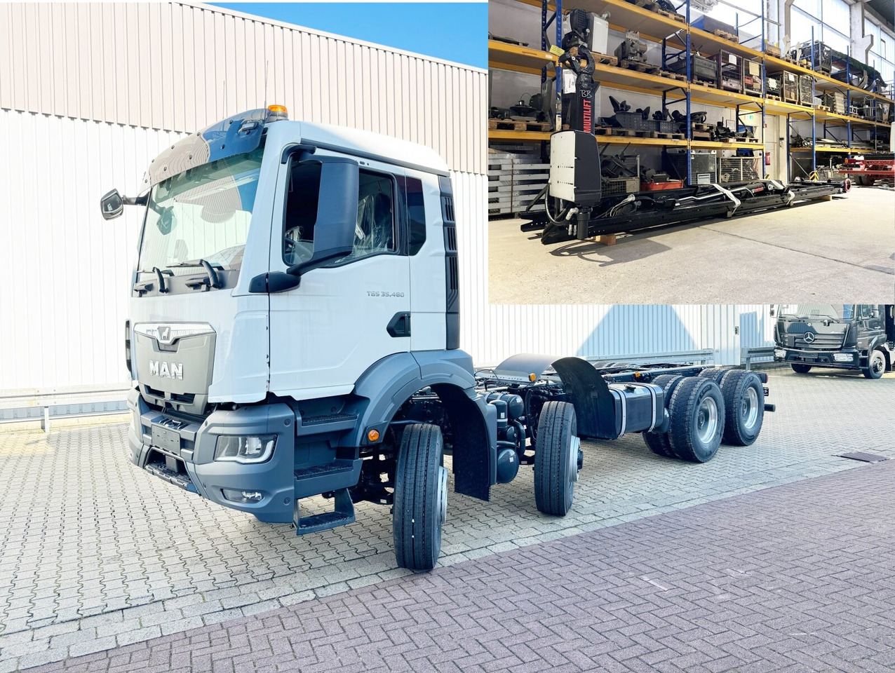 MAN TGS 35.480 8x6H BL CH TGS 35.480 8x6H BL CH, HydroDrive, Navi, Nebenantrieb - Kamion sa hidrauličnom kukom: slika 1 MAN TGS 35.480 8x6H BL CH TGS 35.480 8x6H BL CH, HydroDrive, Navi, Nebenantrieb - Kamion sa hidrauličnom kukom: slika 1