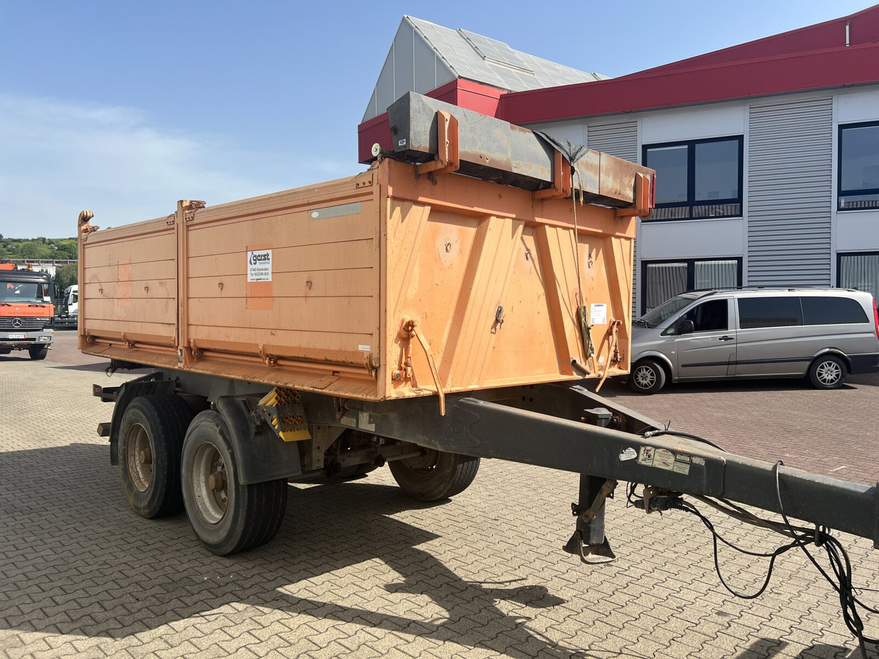 Meiller Meiller MZDA 18/2 Meiller MZDA 18/2, geteilte Bordwände - Prikolica istovarivača: slika 5 Meiller Meiller MZDA 18/2 Meiller MZDA 18/2, geteilte Bordwände - Prikolica istovarivača: slika 5
