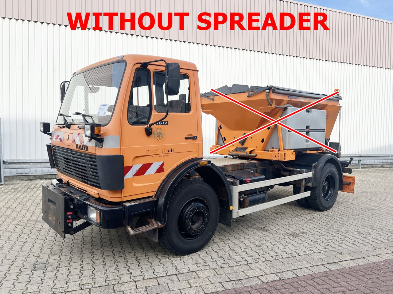 Mercedes-Benz 1617 C 4x2 1617 C 4x2, Winterdienstausstattung - Vozilo za čišćenje snega: slika 1 Mercedes-Benz 1617 C 4x2 1617 C 4x2, Winterdienstausstattung - Vozilo za čišćenje snega: slika 1